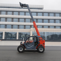 Manipulador telescópico TL875 Carretilla elevadora Telehandler con cabina y aire acondicionado